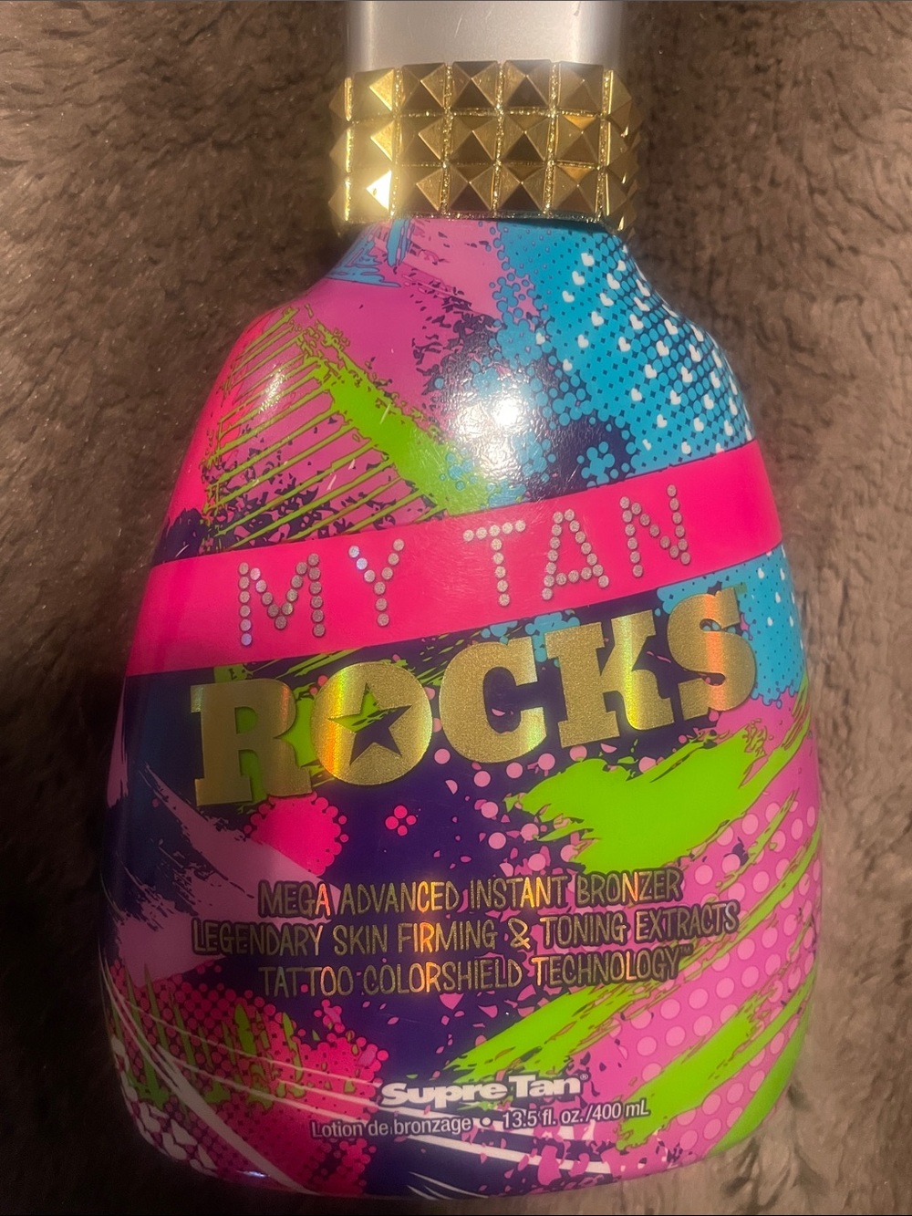 Mega Advanced Tanning Lotion - Pink & Blue - Picture 3 of 3